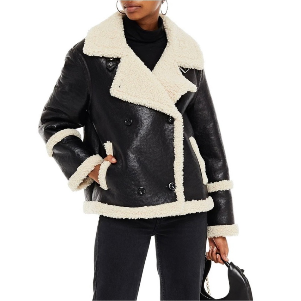 Stand studio shearling Lilli jacket